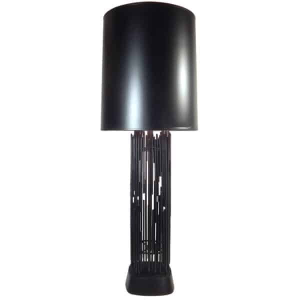 Brutalist Metal Rod Lamp