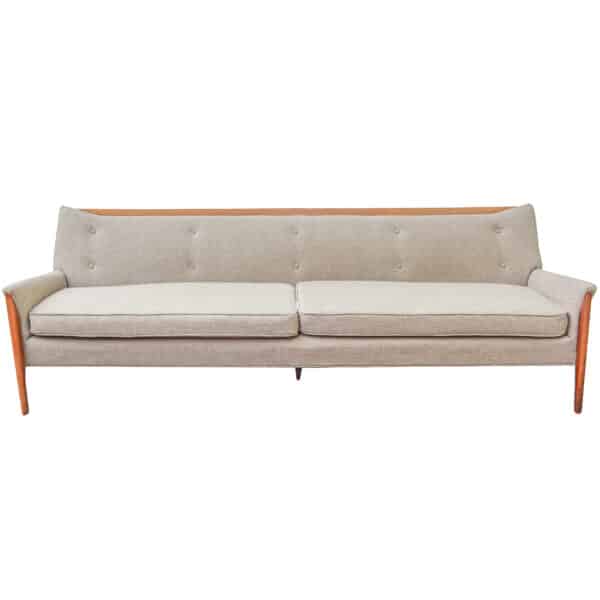 Long Mid Century Sofa