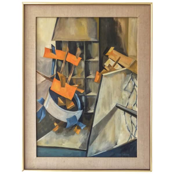 Cubist Inspired Painting