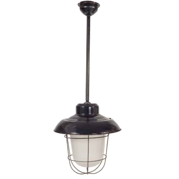 Industrial Black Cage Light