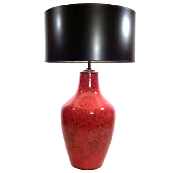 Red German Carstens Table Lamp