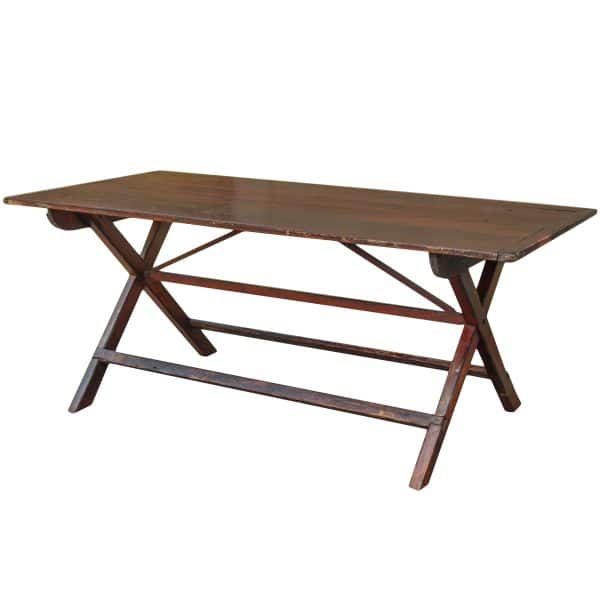 Continental Sawbuck Table