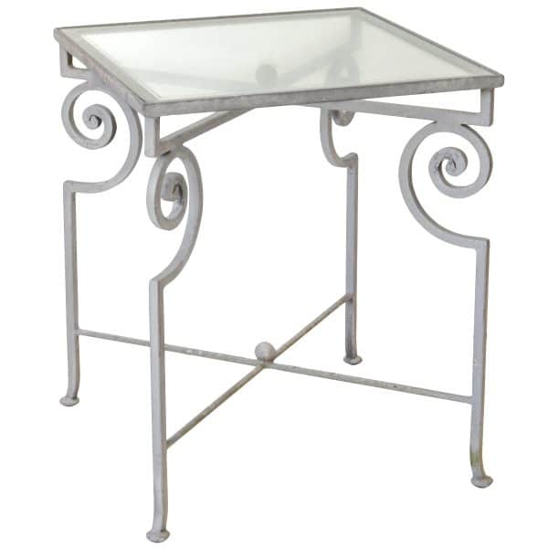 Metal Scroll Table