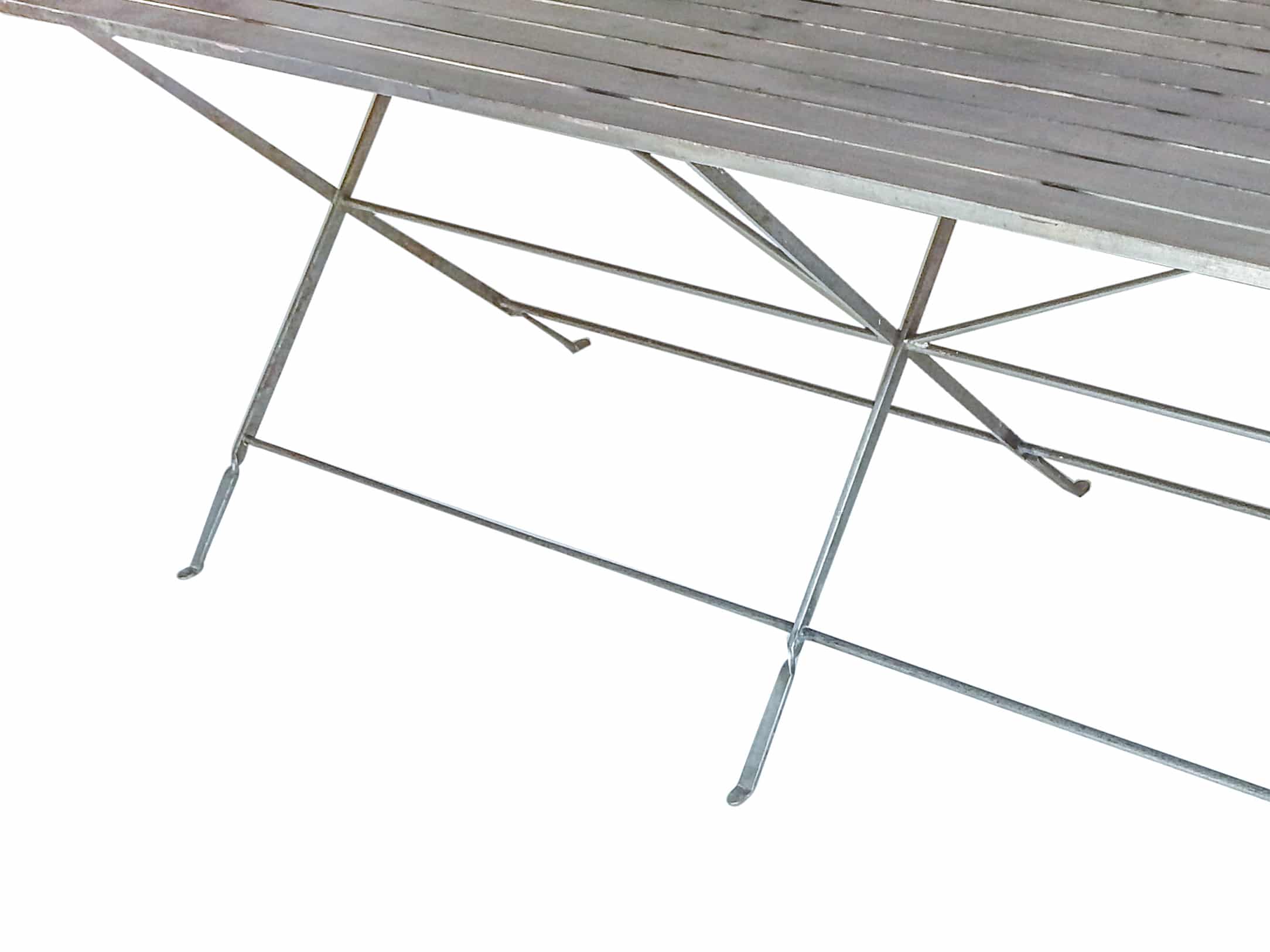 Great Slatted Steel Table - Image 7