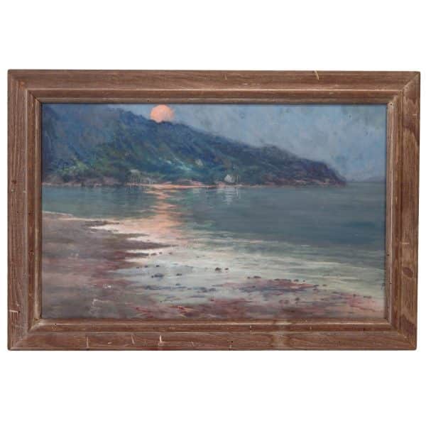 Moonlit Lake by E. Winchester Kingsbury