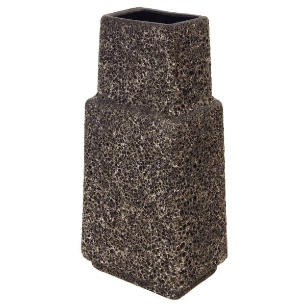 Large Vintage Fat Lava Vase