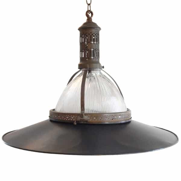 French Industrial Hanging Fixture