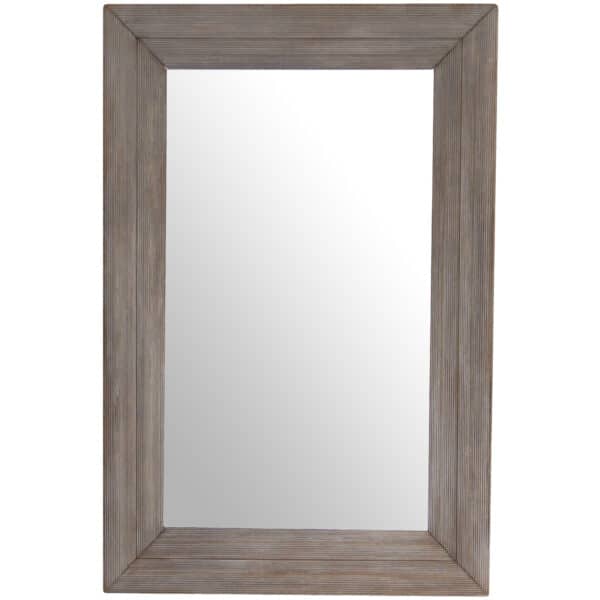 Mid Century Fluted Mirror