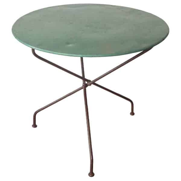 Painted Metal Side Table
