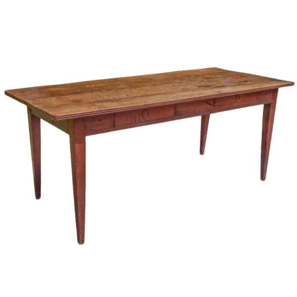 19th Century Table With Drawers