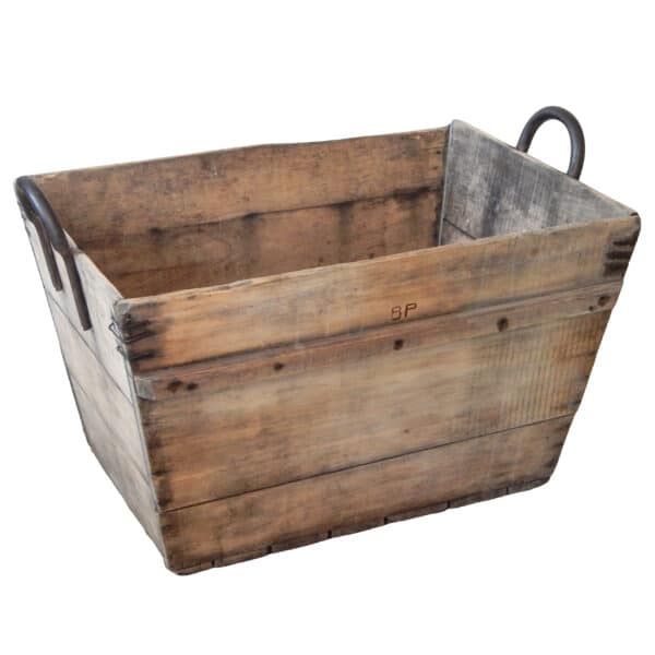 French Wood Bin