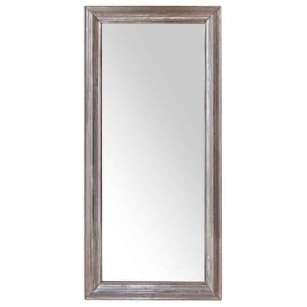 Antique Silver Leaf Mirror