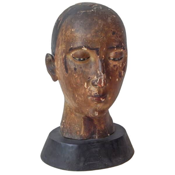 Antique Folk Art Bust