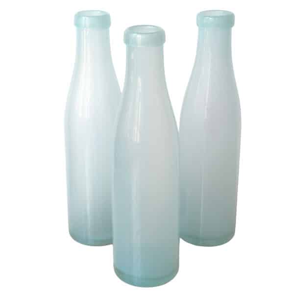 Large Decorative Seafoam Bottles